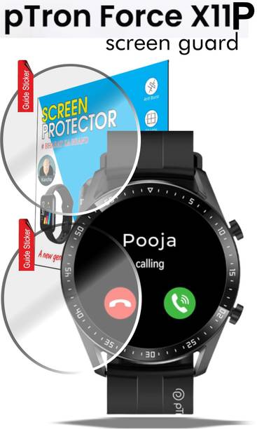 Olonga Edge To Edge Screen Guard for PTRON FORCE X11P SMART WATCH NEW LAUNCHED
