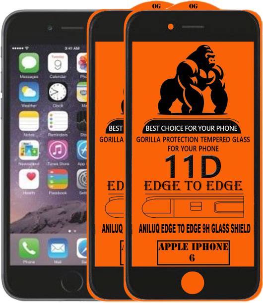 ANILUQ Edge To Edge Screen Guard for Apple iPhone 6
