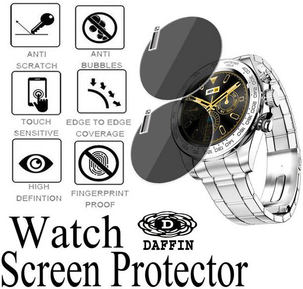 daffin Edge To Edge Screen Guard for Fire-Boltt Blizzard