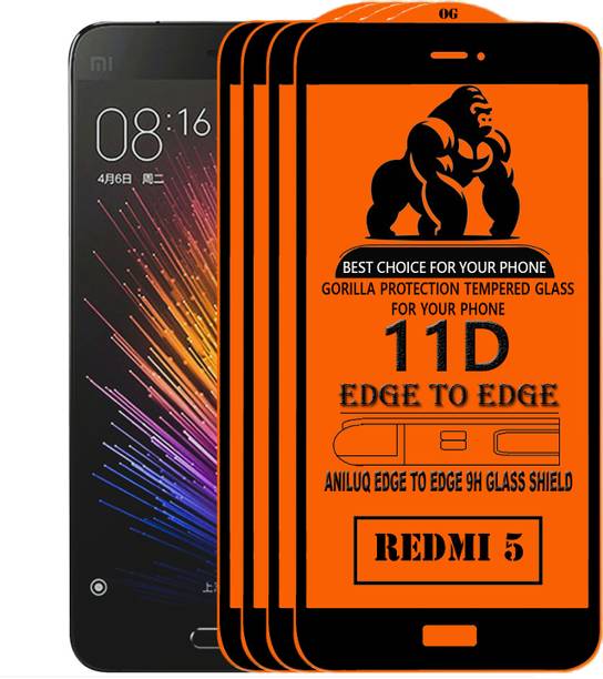 ANILUQ Edge To Edge Screen Guard for Mi 5