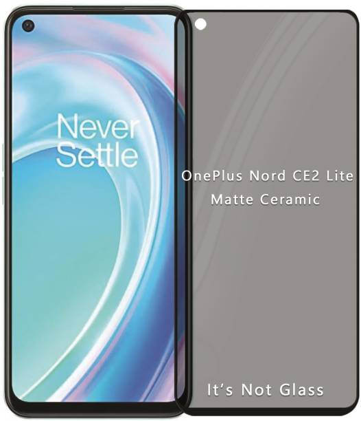 GLOBAL NOMAD Edge To Edge Screen Guard for OnePlus Nord CE 2 Lite 5G, Infinix Hot 9, Infinix Note 7 Lite, Infinix Hot 9 Pro, Infinix Note 7 Lite, Tecno Camon 15, Tecno CAMON 15 AIR, OPPO A11s, OPPO A55, OPPO A54, OPPO A53 4G, Oppo A36, OPPO A76, OPPO A96, realme 8i, realme 9i, realme 9 Pro 5G, realme 9 5G, Oppo A11s, Tecno Camon 16s, Tecno SPARK 7 Pro, Tecno Camon 17, Tecno Camon 18i, Tecno Spark 5, Tecno Spark 5 Pro, OnePlus 9RT 5G Ceramic Matte
