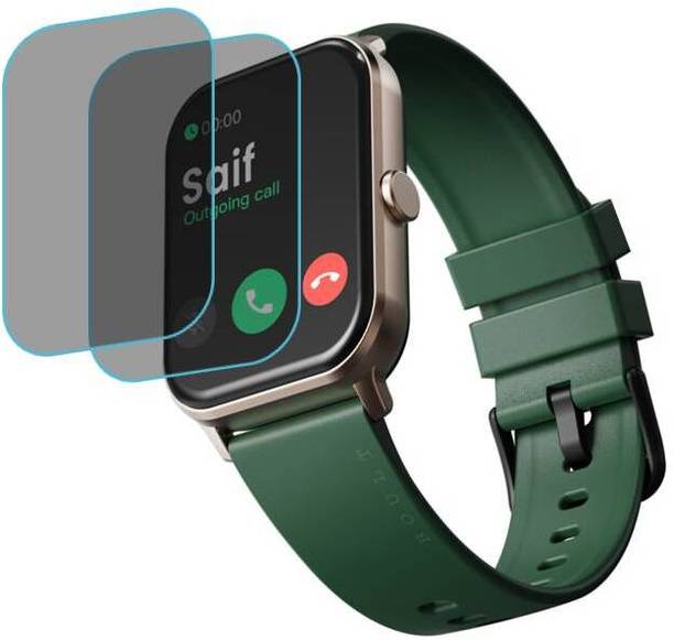 zxb Edge To Edge Screen Guard for Boult Drift BT Calling 1.69 Smart Watch (Only Screen Guard)