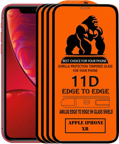 ANILUQ Edge To Edge Screen Guard for Apple iPhone XR