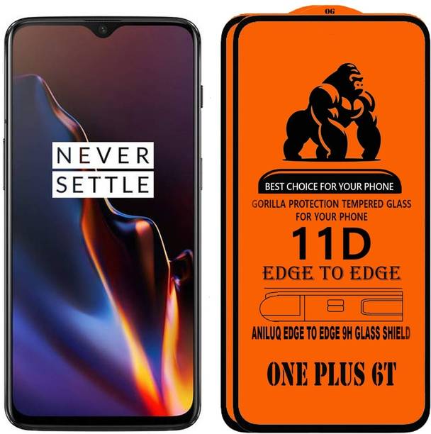ANILUQ Edge To Edge Screen Guard for OnePlus 6T