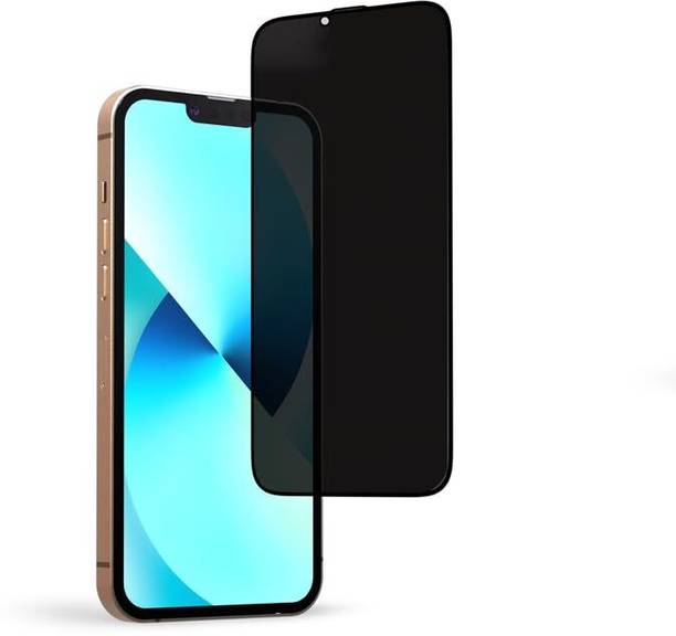 Salah Traders Edge To Edge Tempered Glass for Apple iPhone 13, Privacy Tempered Glass Screen Protector | Anti-Spy Screen Coverage