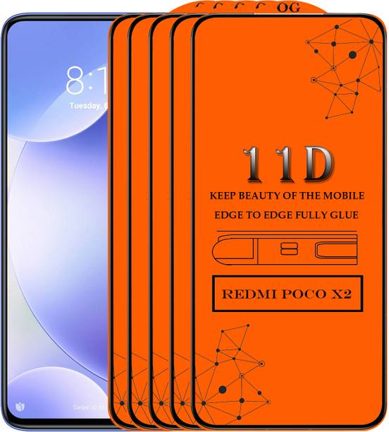 Difoxy Edge To Edge Tempered Glass for REDMI POCO X2