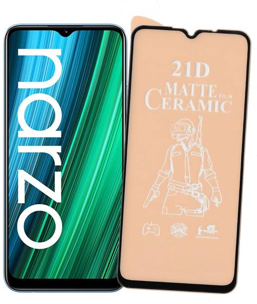 REDDWARF Edge To Edge Tempered Glass for realme narzo 50A