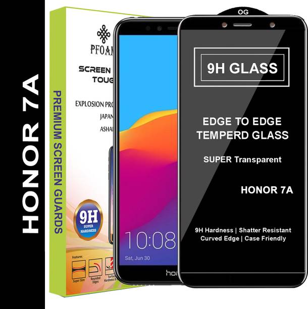 PFOAM Edge To Edge Tempered Glass for Honor 7A