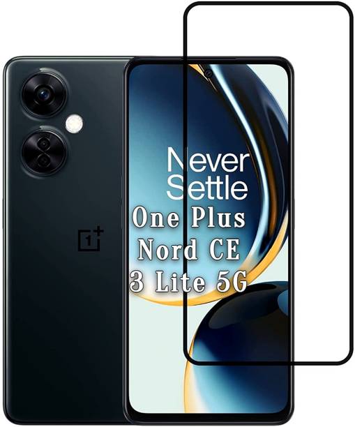 EITANSHA CREATION Edge To Edge Tempered Glass for OnePlus Nord CE 3 Lite 5G