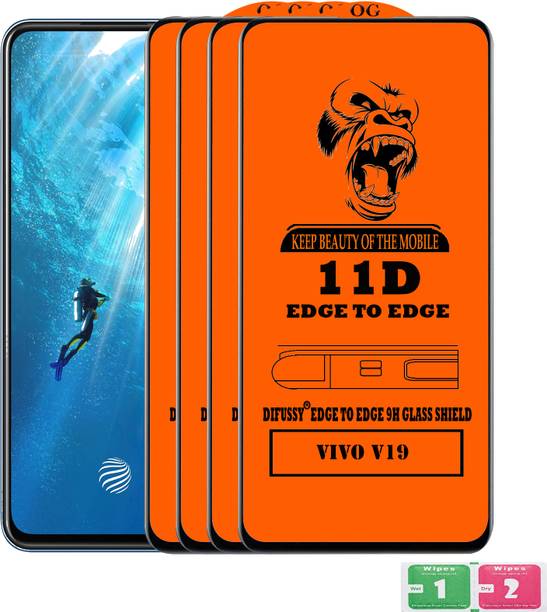 Difussy Edge To Edge Tempered Glass for VIVO V19