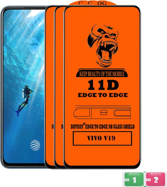 Difussy Edge To Edge Tempered Glass for VIVO V19