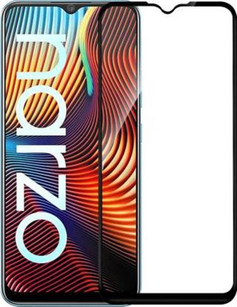 RCHJV Edge To Edge Tempered Glass for realme Narzo 20