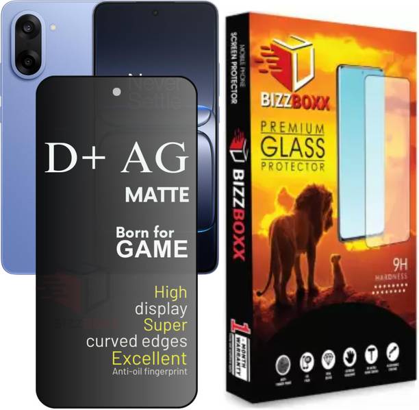BizzBoxx Edge To Edge Tempered Glass for OnePlus Nord CE5 5G, OnePlus Nord CE5, OnePlus NordCE5, Nord CE5 Matte, temper glass, Matte temper glass, screen guard, D+ AG Matte, With Camera Cut and Finger