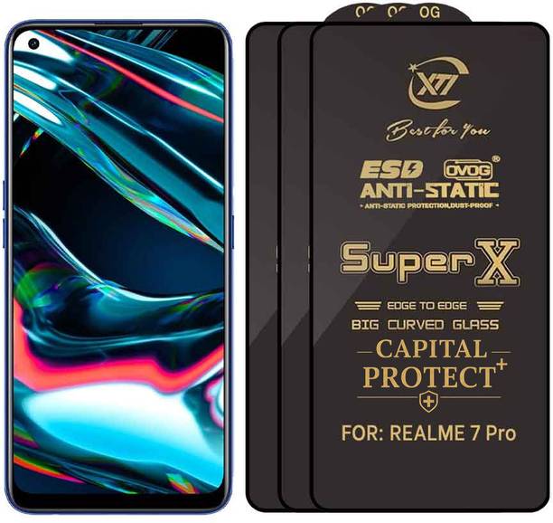 Capital Protect Edge To Edge Tempered Glass for OPPO REALME 7 PRO