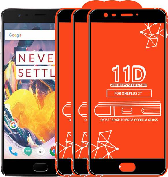 Qyist Edge To Edge Tempered Glass for OnePlus 3T