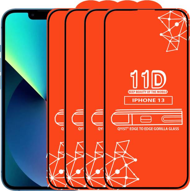 Qyist Edge To Edge Tempered Glass for Apple iPhone 13