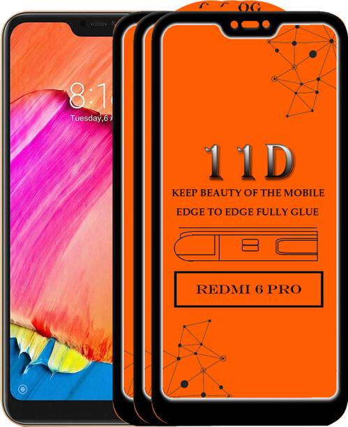 Difoxy Edge To Edge Tempered Glass for Mi Redmi 6 pro