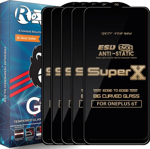 Roxel Edge To Edge Tempered Glass for OnePlus 6T