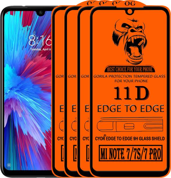CYOR Edge To Edge Tempered Glass for REDMI NOTE 7 PRO