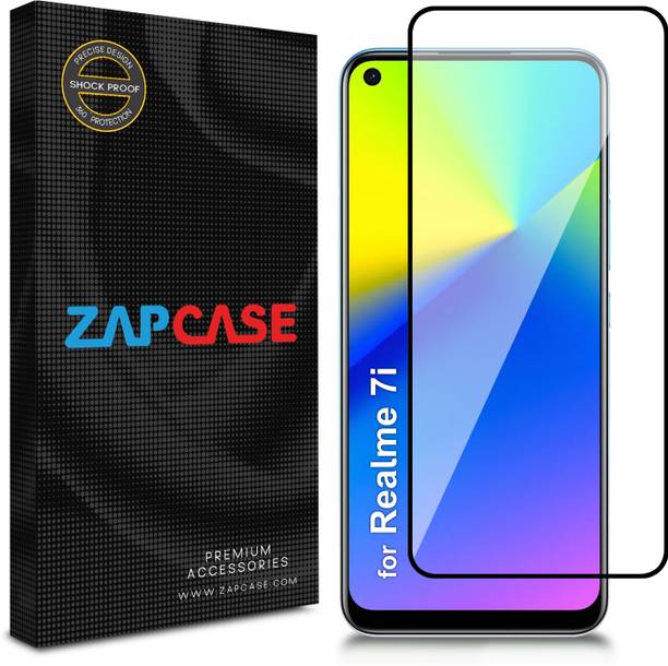 Zapcase Edge To Edge Tempered Glass for Realme 7i