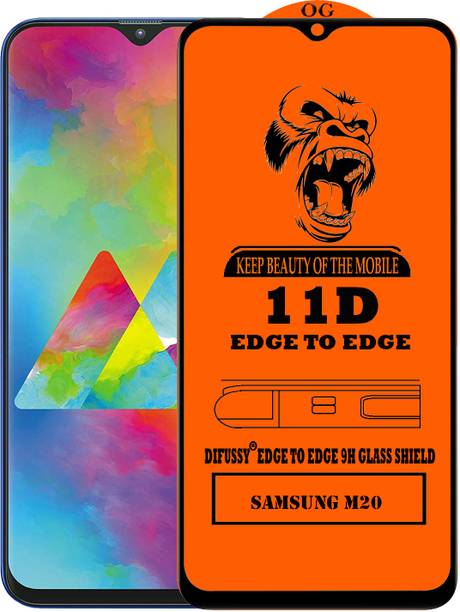 Difussy Edge To Edge Tempered Glass for Samsung Galaxy M20