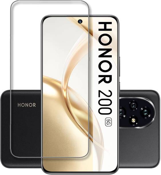 NSTAR Edge To Edge Tempered Glass for Honor 200 5G, (UV)