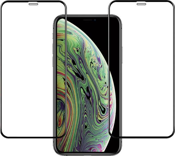 YOGKREETI Edge To Edge Tempered Glass for Apple iPhone X, Apple iPhone XS, Apple iPhone 11 Pro
