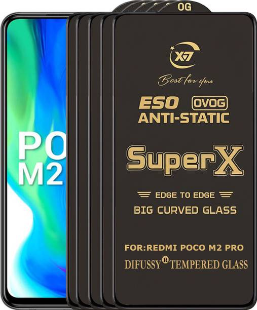 Difussy Edge To Edge Tempered Glass for REDMI POCO M2 PRO