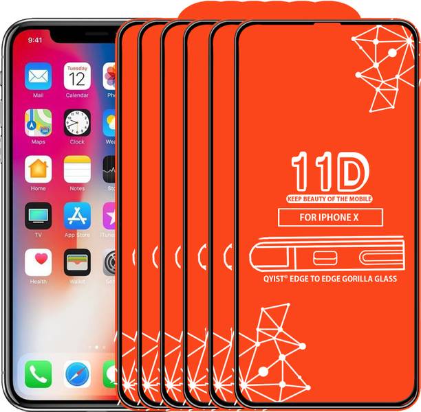 Qyist Edge To Edge Tempered Glass for Apple iPhone X