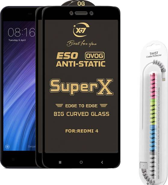 CYOR Edge To Edge Tempered Glass for Mi Redmi 4