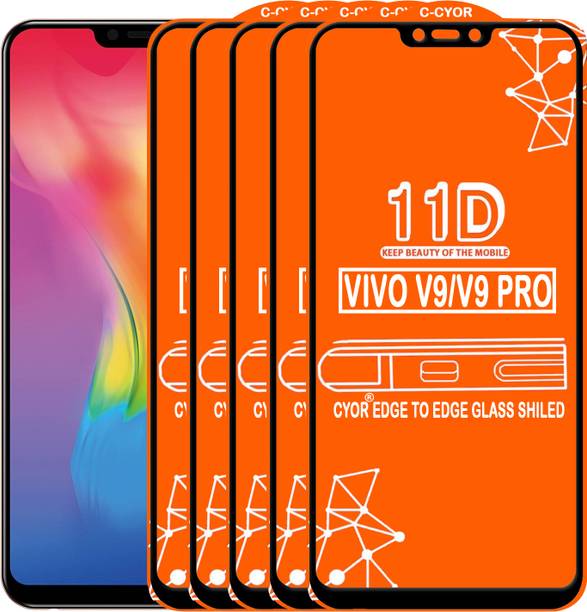 CYOR Edge To Edge Tempered Glass for Vivo V9
