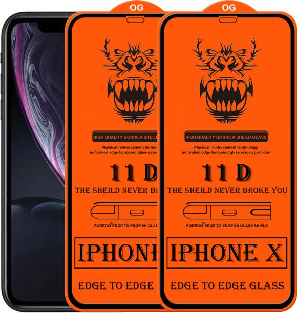 Forego Edge To Edge Tempered Glass for Apple iPhone X