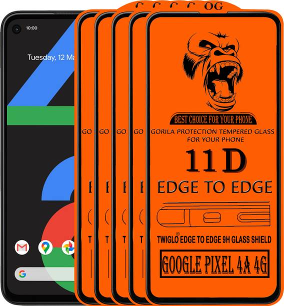 TWIGLO Edge To Edge Tempered Glass for GOOGLE PIXEL 4A 4G