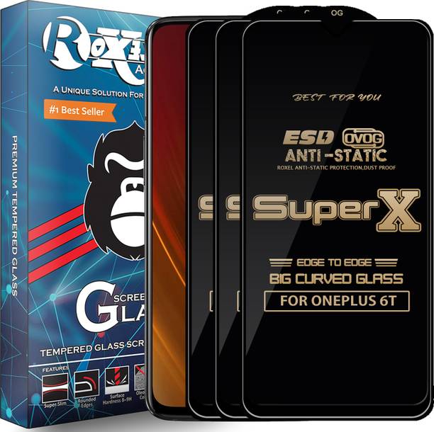 Roxel Edge To Edge Tempered Glass for OnePlus 6T