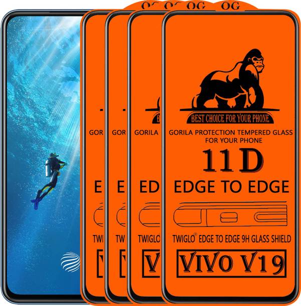 TWIGLO Edge To Edge Tempered Glass for VIVO V19