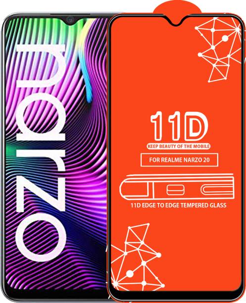 Qyist Edge To Edge Tempered Glass for Realme Narzo 20