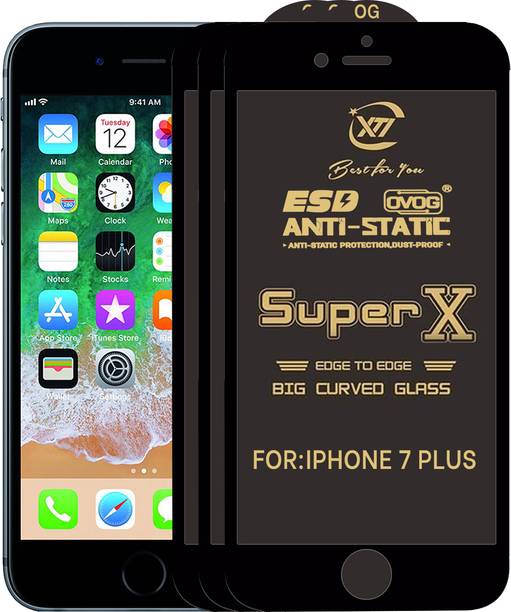ANILUQ Edge To Edge Tempered Glass for Apple iPhone 7 Plus