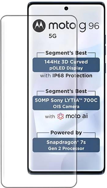 VAlight Edge To Edge Tempered Glass for MOTOROLA G96 5G...