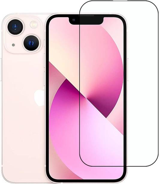 craftyvibes Edge To Edge Tempered Glass for Apple iPhone 13 Mini