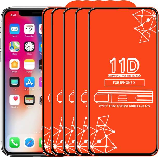 Qyist Edge To Edge Tempered Glass for Apple iPhone X