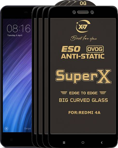 ANILUQ Edge To Edge Tempered Glass for Mi Redmi 4A