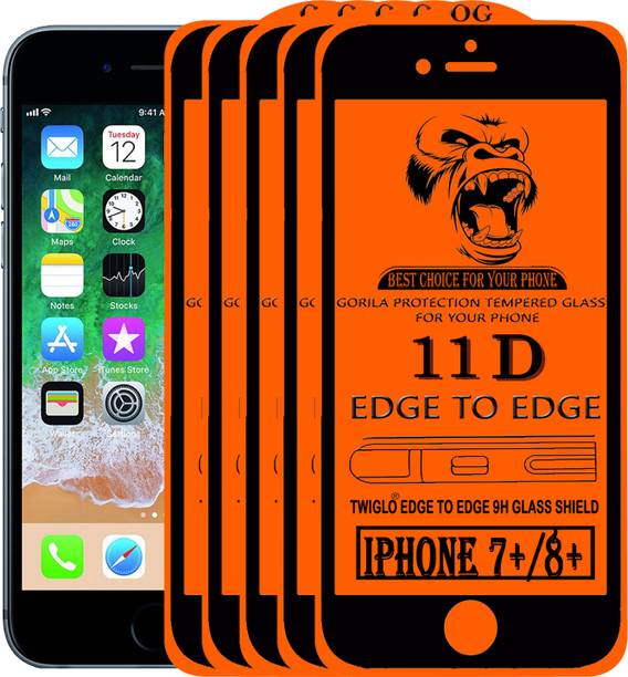 TWIGLO Edge To Edge Tempered Glass for Apple iPhone 8 Plus