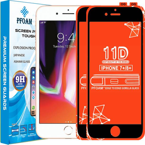 PFOAM Edge To Edge Tempered Glass for Apple iPhone 8 Plus