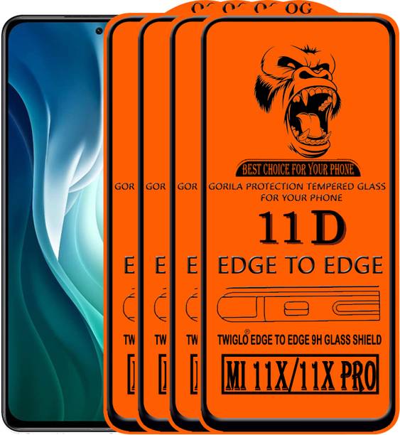 TWIGLO Edge To Edge Tempered Glass for REDMI 11X