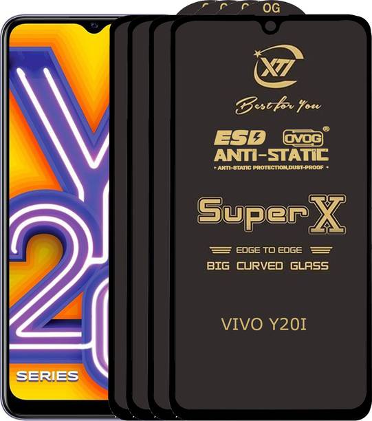 ANILUQ Edge To Edge Tempered Glass for VIVO Y20I