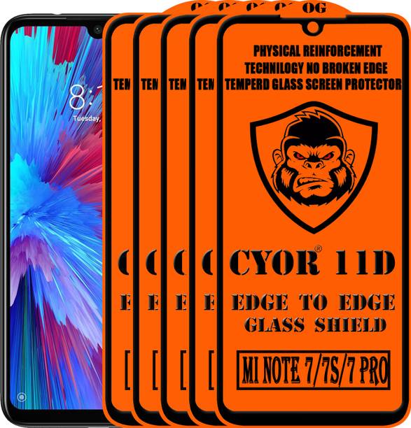 CYOR Edge To Edge Tempered Glass for REDMI NOTE 7 PRO