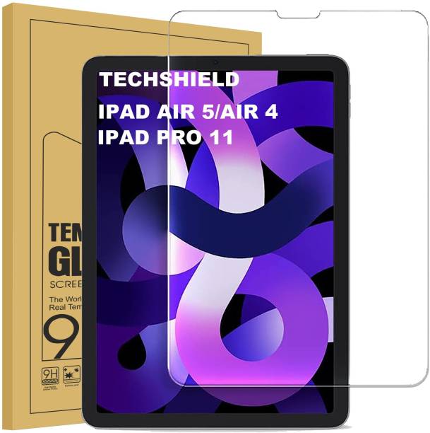 TECHSHIELD Edge To Edge Tempered Glass for Apple iPad Air 5/ Air 5th Generation (2022) 10.9 inch