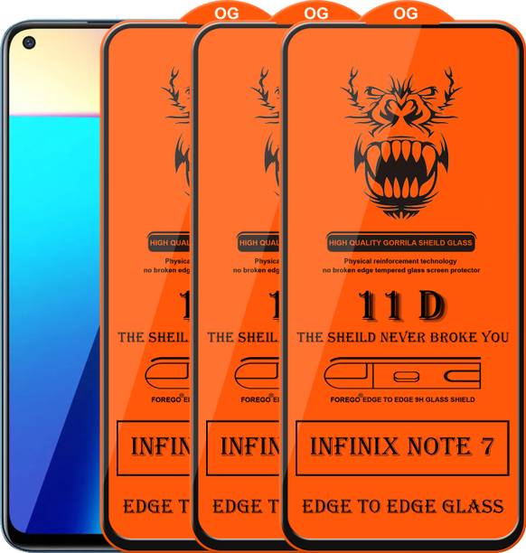 Forego Edge To Edge Tempered Glass for Infinix Note 7