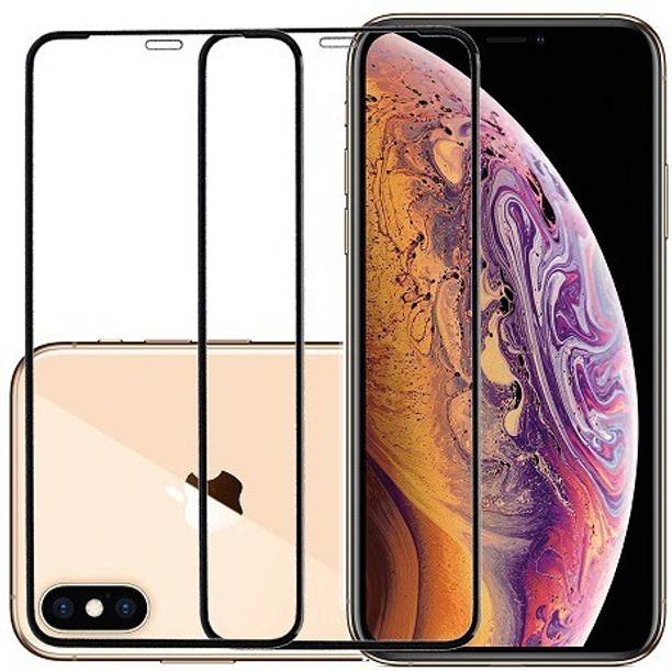 KARTRAY Edge To Edge Tempered Glass for Apple iPhone XS