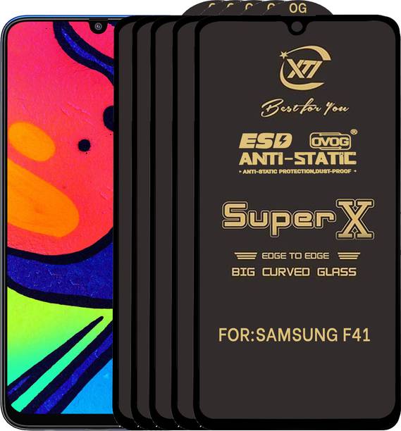 ANILUQ Edge To Edge Tempered Glass for SAMSUNG F41